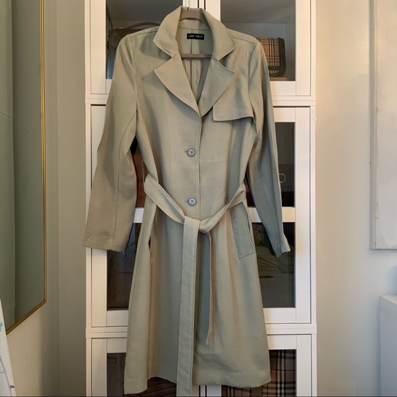 Love Token Nikko Trench Coat Spring Summer Transitional Jacket pistachio Green … - Picture 4 of 8